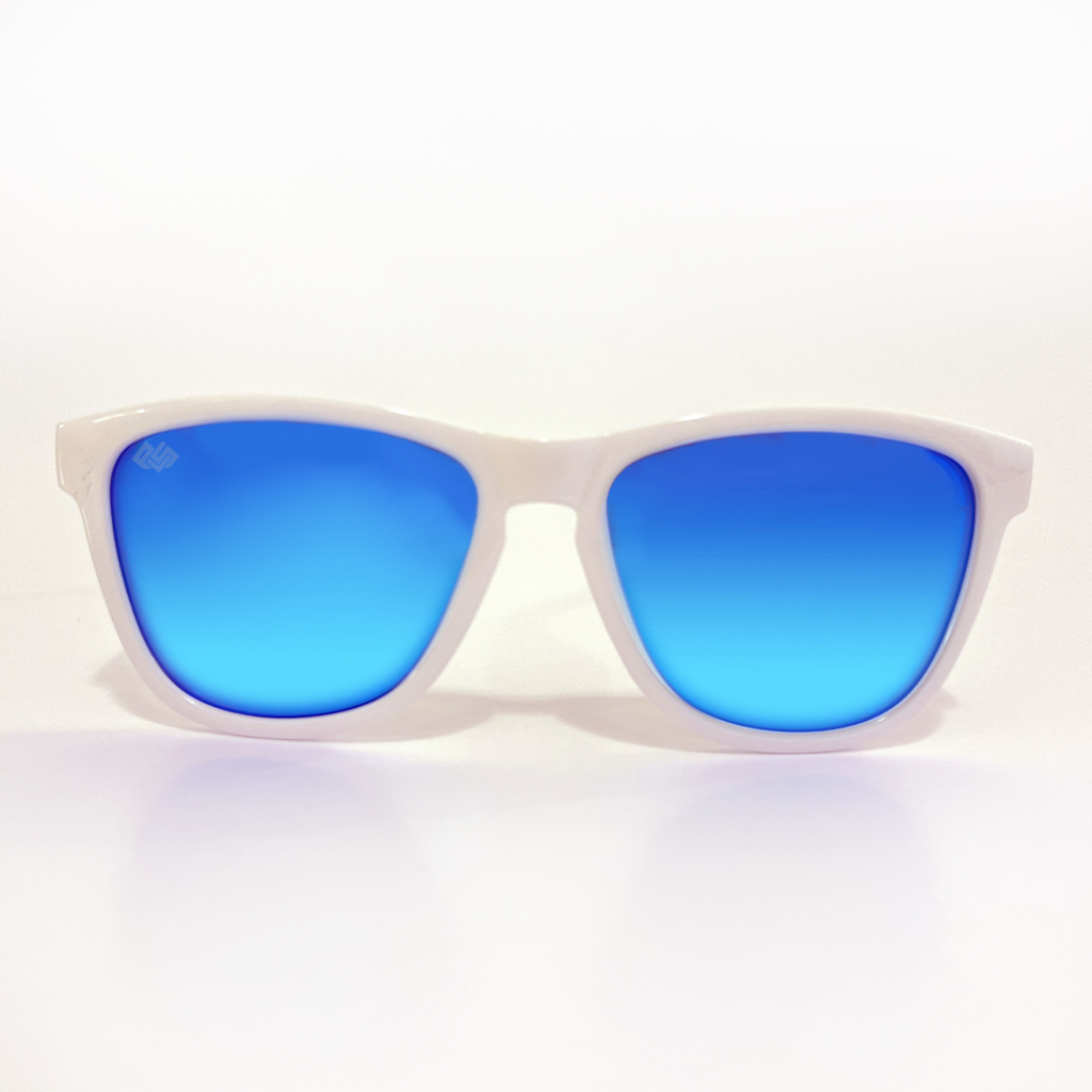 Movember G Line White Blue Classic Wayfarer