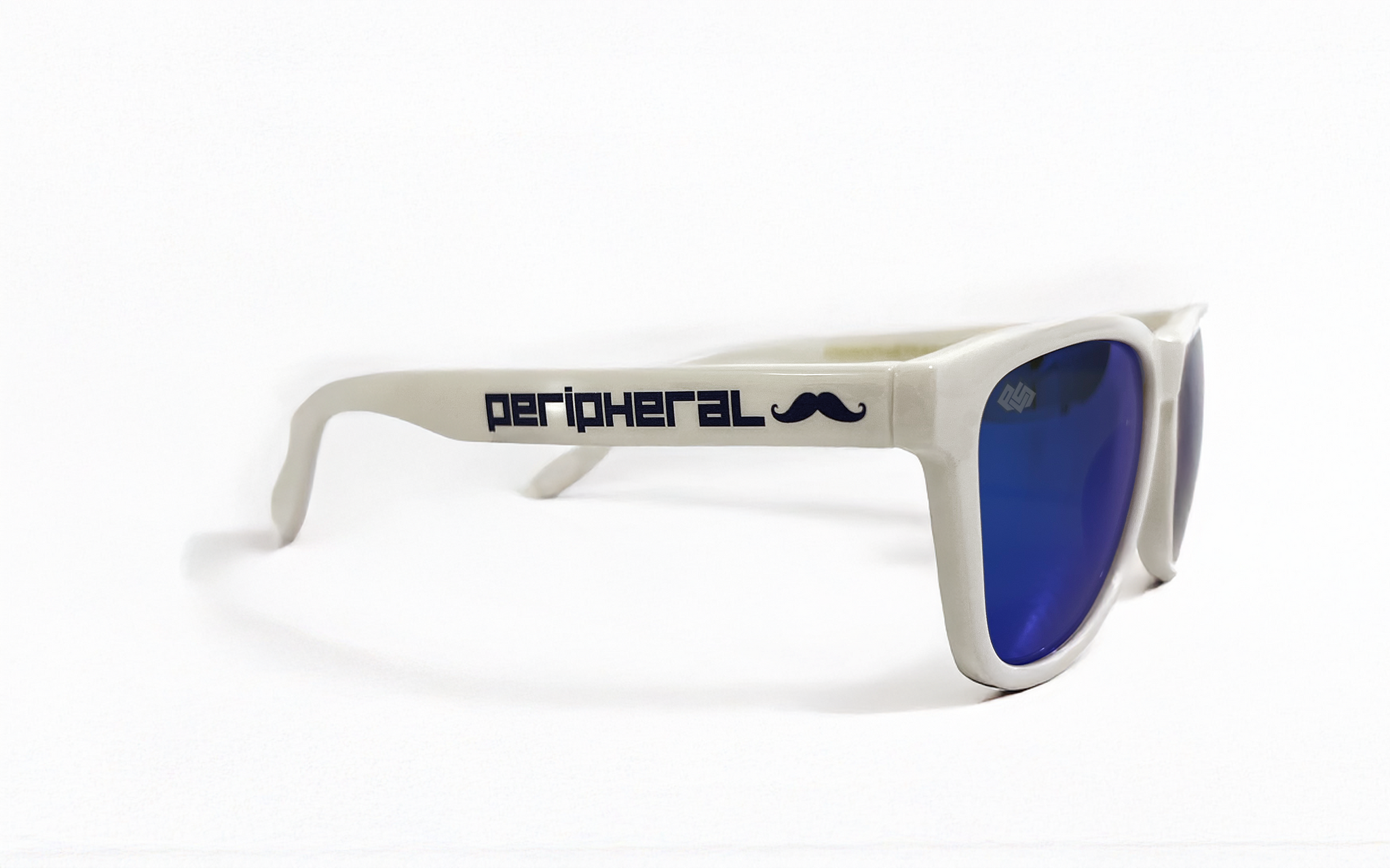 Movember G Line White Blue Classic Wayfarer