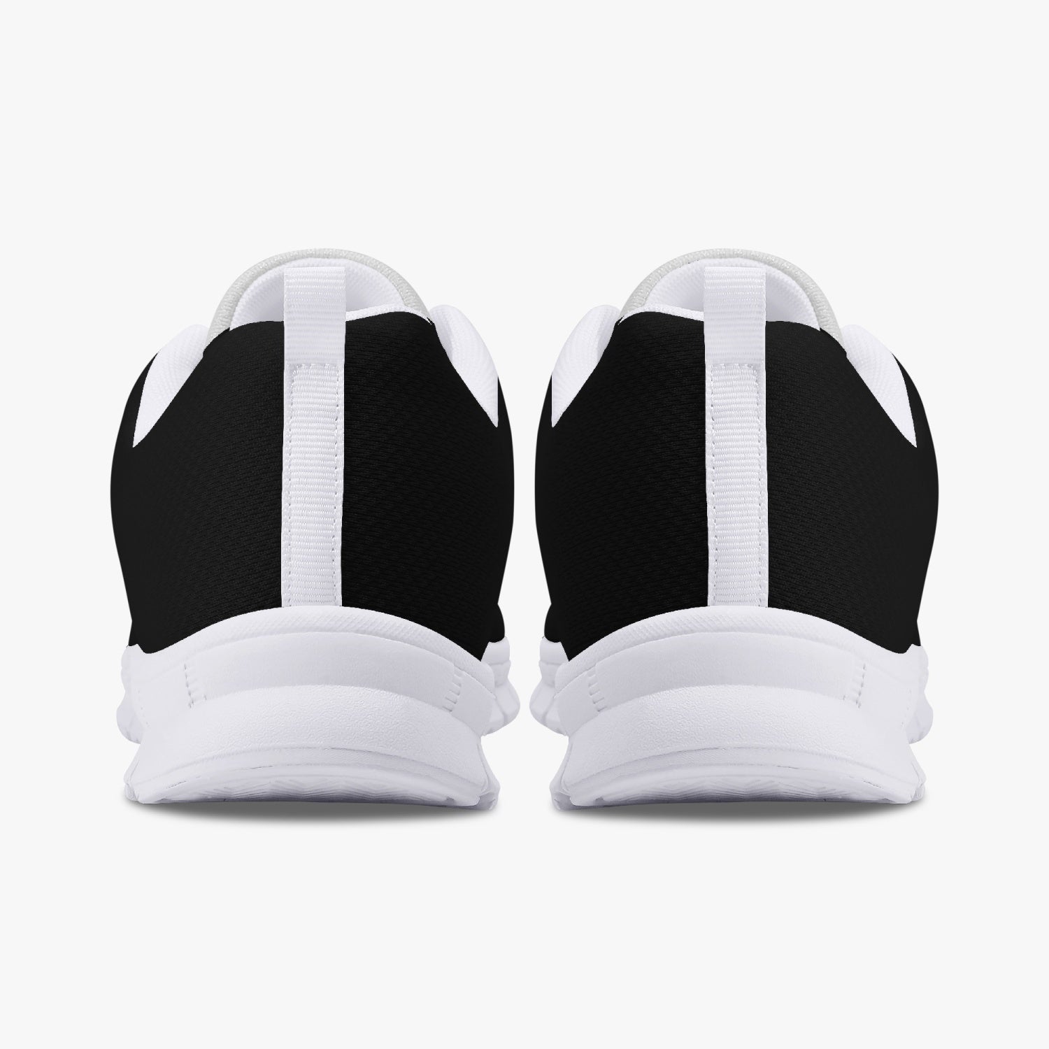 PLS Lightweight Running Mesh Sneakers - White/Black