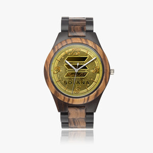 PLS SOL Ebony Timber Series Watch
